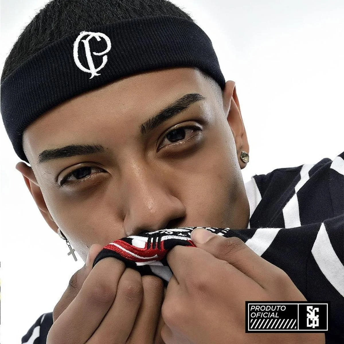 Testeira Faixa Corinthians Memphis Depay