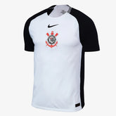 Camisa Corinthians I 25/26 s/n Jogador Nike Masculina - Branco+Preto